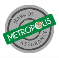 METROPOLIS HEALTHCARE Logo