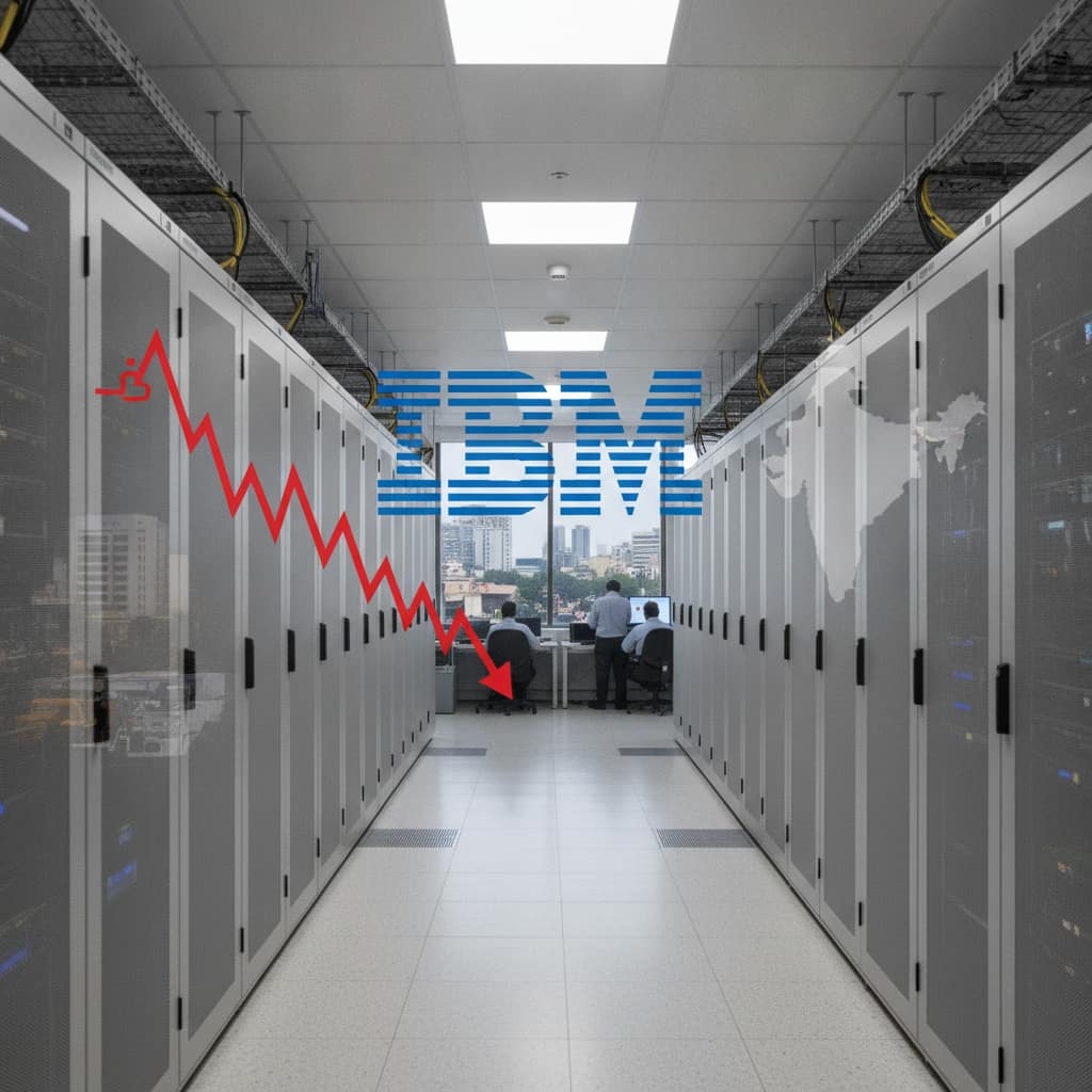 IBM's Historic Stock Crash: Should Investors Worry About Indian IT?