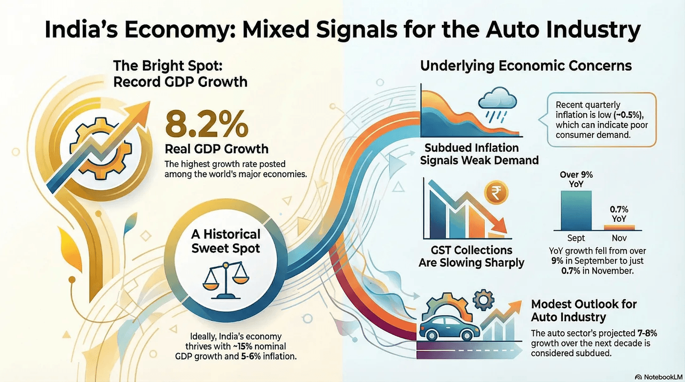 mixed signals for the auto industry