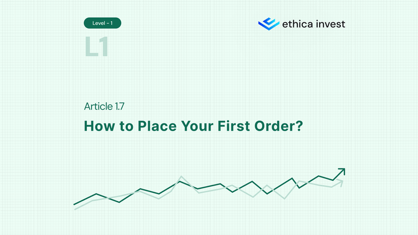 how to place your first order