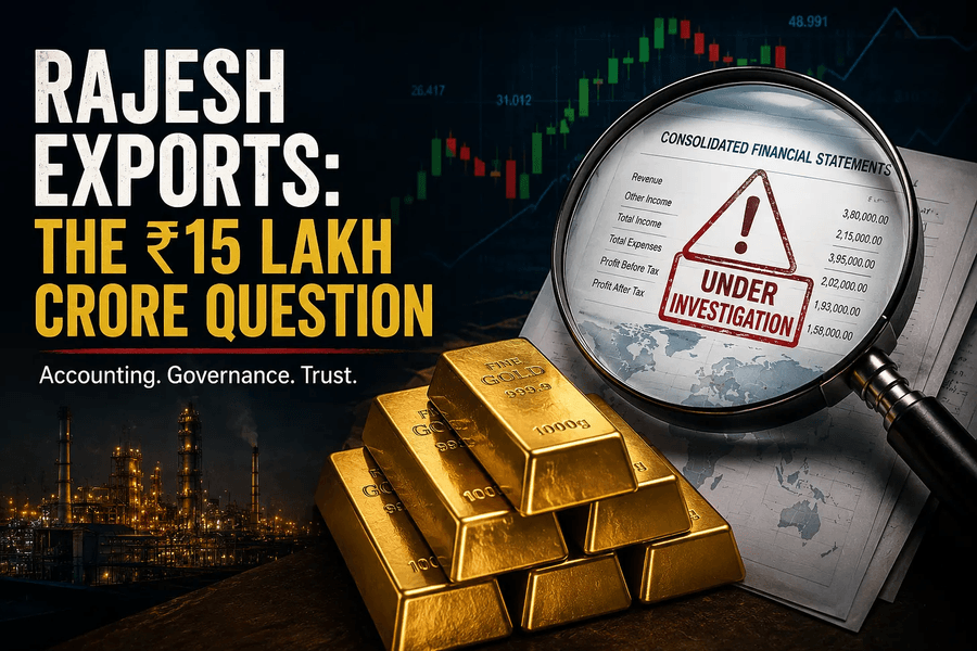rajesh exports: the Rs 15 lakh crore questions