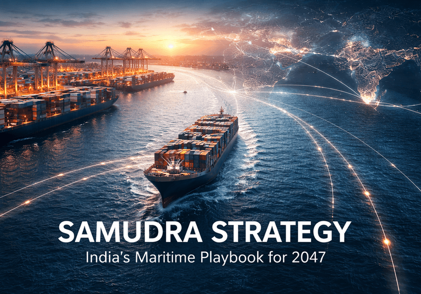 Samudra strategy, India's maritime playbook for 2047