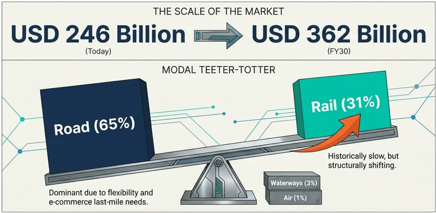 scale of the market