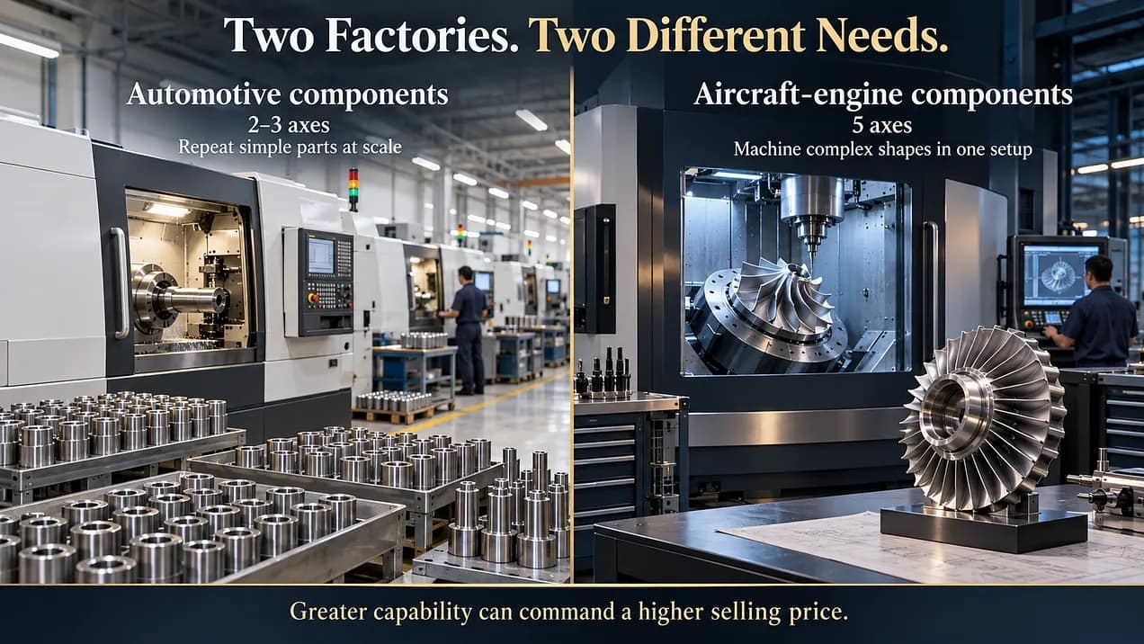 two factories two different needs