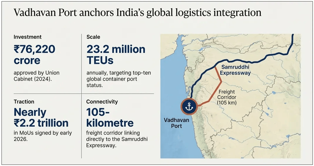 Vadhavan Port India’s next global gateway