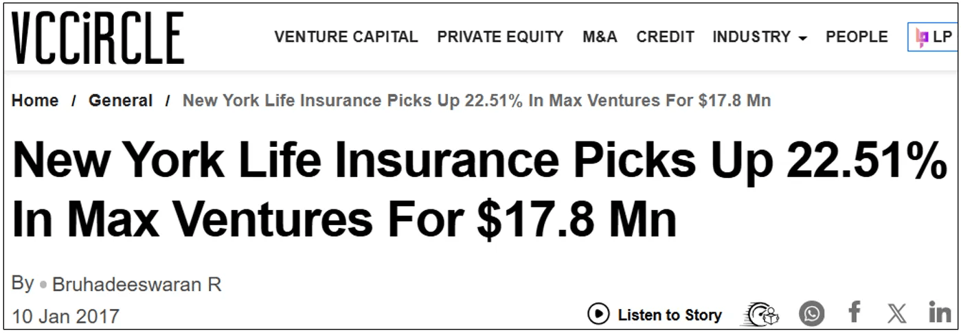 Institutional capital walked in