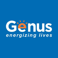 GENUS POWER INFRASTRU Logo