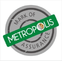 METROPOLIS HEALTHCARE Logo