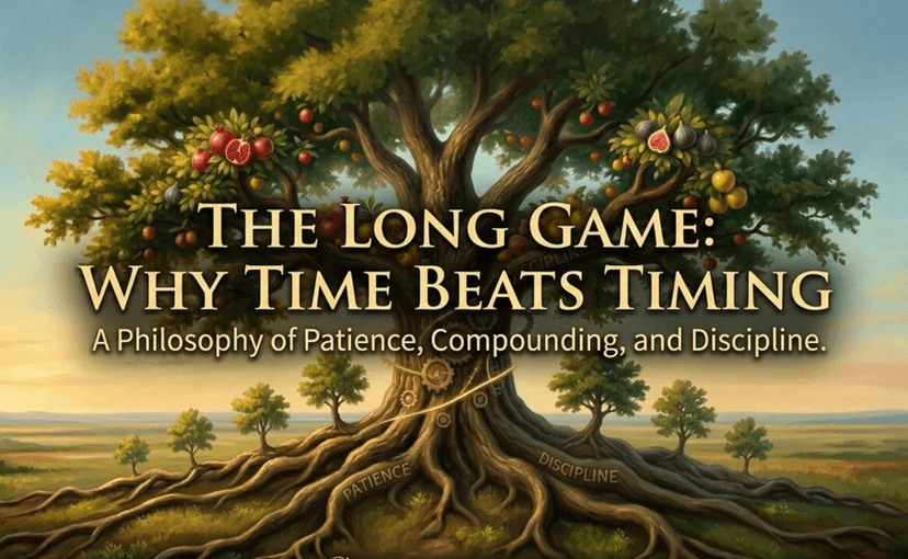 The long game: Why time beats timing.