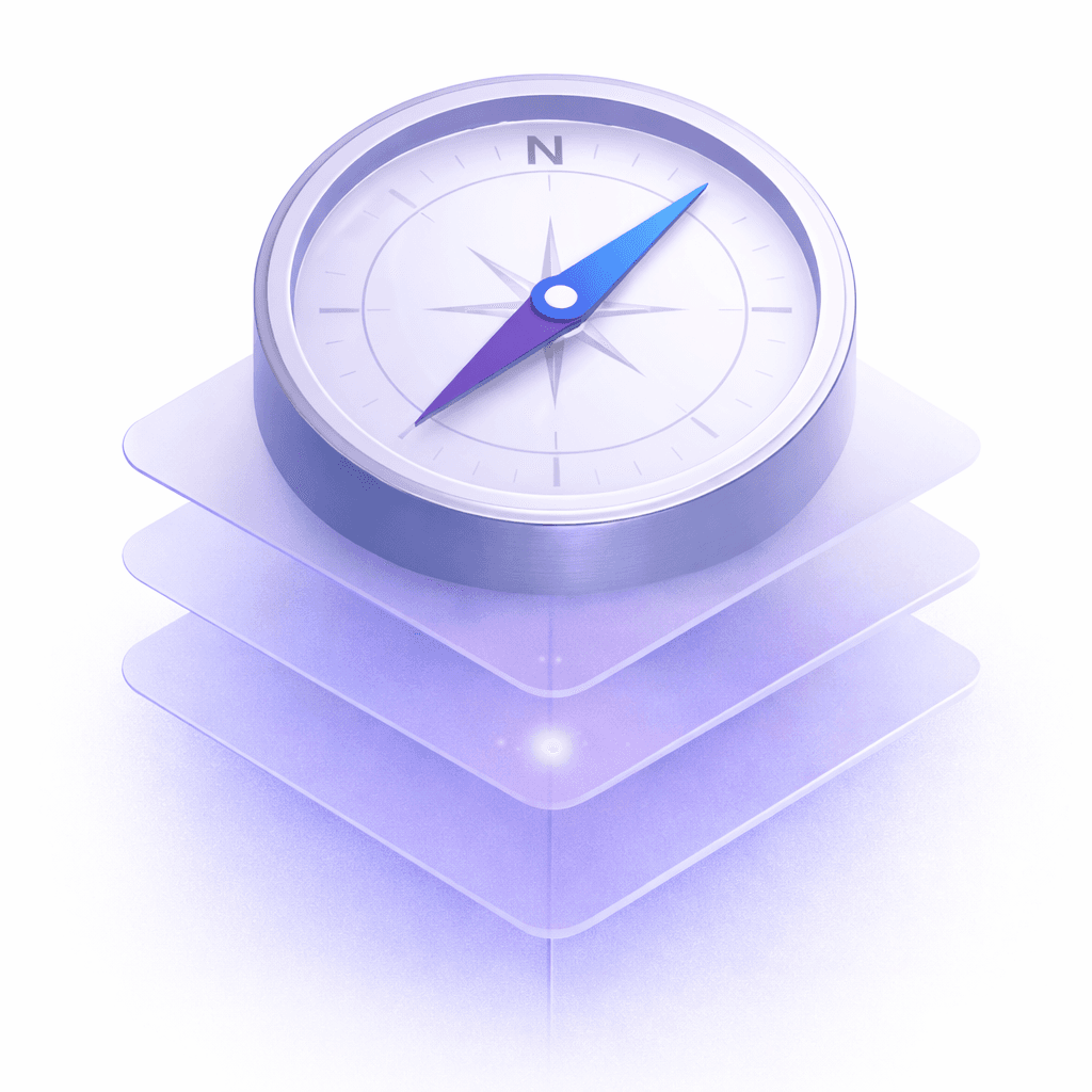 Guided investment strategy compass