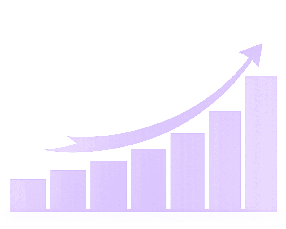 Long term investment growth illustration